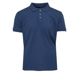 TORRENTE Polo classique uni en coton homme Homme BLEU FONCE New