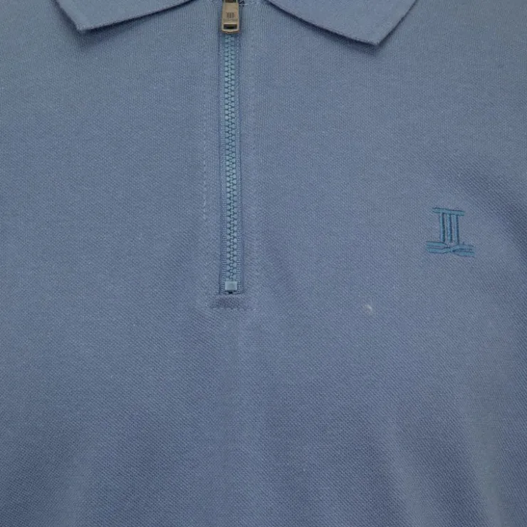 TORRENTE Polo classique zippé manches courtes Homme BLEU Online