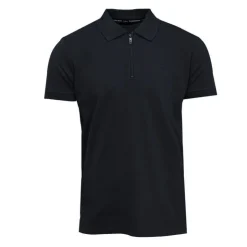 TORRENTE Polo classique zippé manches courtes Homme BLEU FONCE Hot