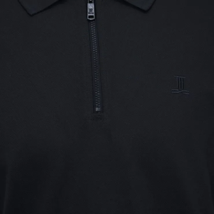 TORRENTE Polo classique zippé manches courtes Homme BLEU FONCE Hot