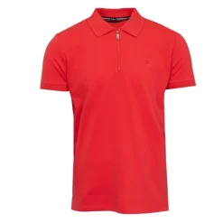 TORRENTE Polo classique zippé manches courtes Homme ROUGE Online