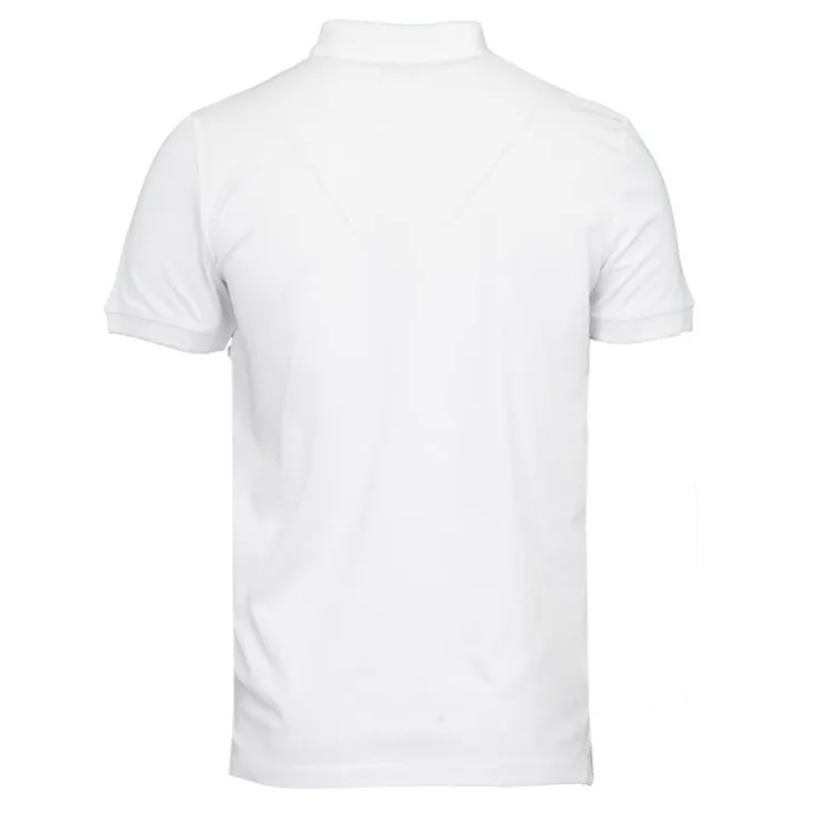 TORRENTE Polo classique zippé manches courtes Homme BLANC Sale