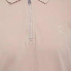 TORRENTE Polo classique zippé manches courtes Homme BEIGE Outlet