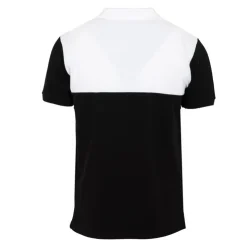 GEORGES RECH Polo color block col zippé avec logo écusson Homme NOIR Best