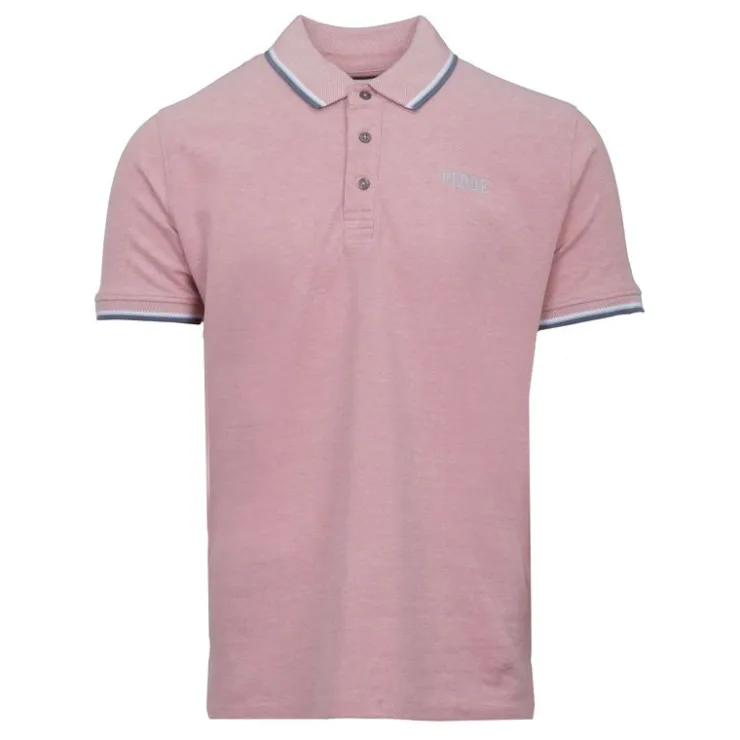 GIANFRANCO FERRE Polo coton Massimo ash avec liseré Homme ROSE Discount