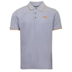 GIANFRANCO FERRE Polo coton Massimo ashrose avec liseré Homme BLEU CLAIR Discount