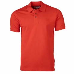 CERRUTI Polo Eduardo uni logo brodé Homme ROUGE Clearance