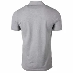 CERRUTI Polo Eduardo uni logo brodé Homme GRIS CLAIR Outlet