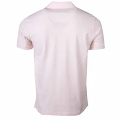 CERRUTI Polo Eduardo uni logo brodé Homme ROSE CLAIR Discount