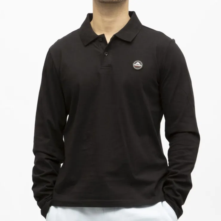 HELVETICA Polo gaia Homme NOIR Clearance