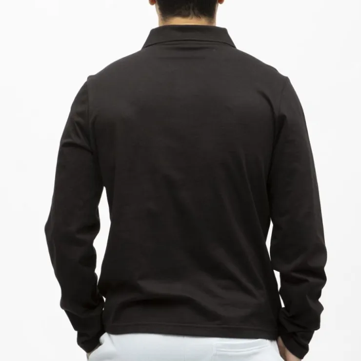 HELVETICA Polo gaia Homme NOIR Clearance