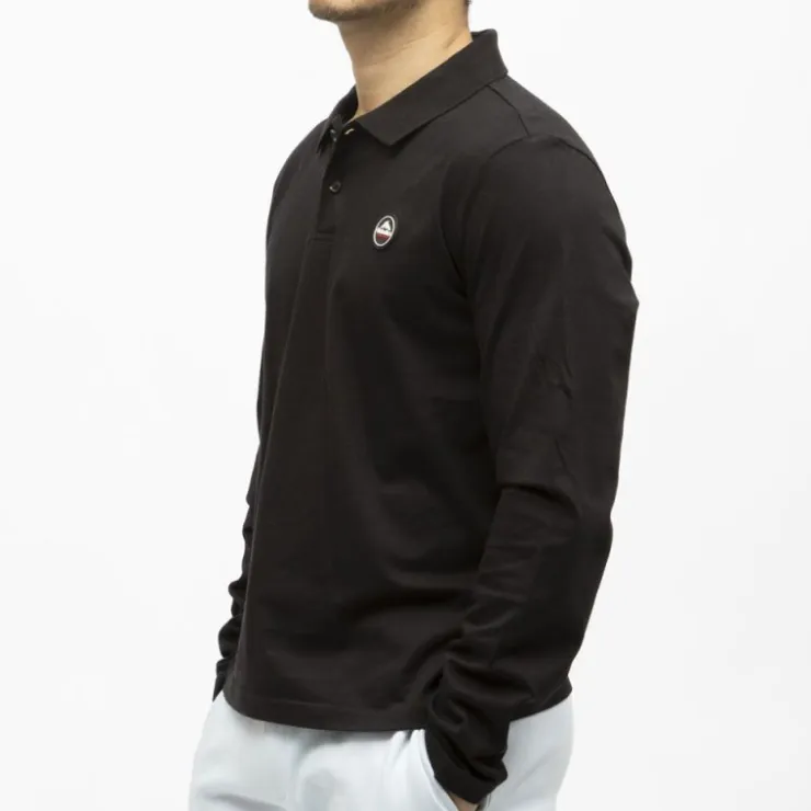 HELVETICA Polo gaia Homme NOIR Clearance