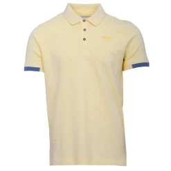 GIANFRANCO FERRE Polo Gianni à boutons coton texturé Homme JAUNE Best