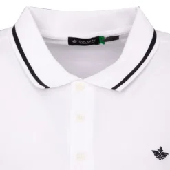 DOCKERS Polo grandes tailles coton avec liseré logo brodé Homme BLANC Best