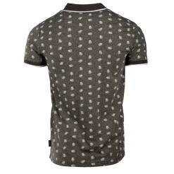 BLAGGIO Polo imprimé Homme KAKI