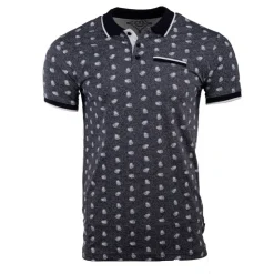 BLAGGIO Polo imprimé Homme BLEU Best