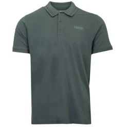 GIANFRANCO FERRE Polo Leandro coton avec boutons Homme VERT FONCE Clearance