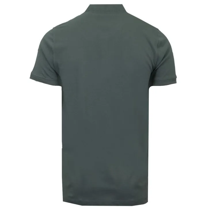 GIANFRANCO FERRE Polo Leandro coton avec boutons Homme VERT FONCE Clearance