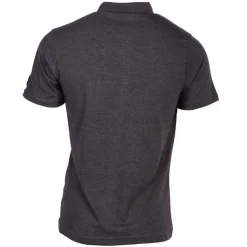 HELVETICA Polo logo imprimé Homme GRIS FONCE Online