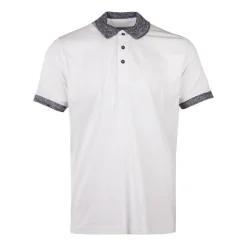 CERRUTI Polo manches courte bicolore santerno Homme BLANC Online
