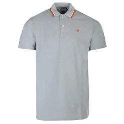 JACK & JONES Polo manches courtes 100% Coton Homme JACK AND JONES VERT CLAIR Hot