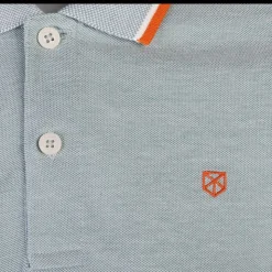 JACK & JONES Polo manches courtes 100% Coton Homme JACK AND JONES VERT CLAIR Hot