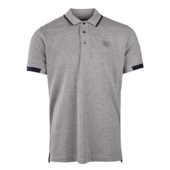 CERRUTI Polo manches courtes bormida avec logo Homme GRIS Hot