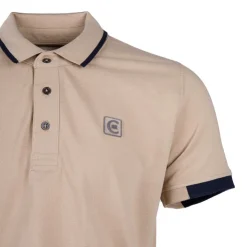 CERRUTI Polo manches courtes bormida avec logo Homme BEIGE Discount