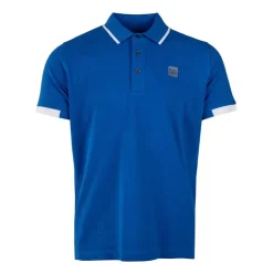 CERRUTI Polo manches courtes bormida avec logo Homme BLEU ROI Discount