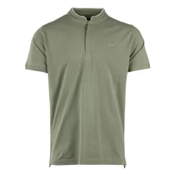 CERRUTI Polo manches courtes col mao firenza Homme VERT Best