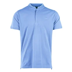 CERRUTI Polo manches courtes col mao firenza Homme BLEU CIEL
