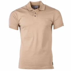CERRUTI Polo manches courtes coton doux bande logo épaule ballabile Homme BEIGE Clearance