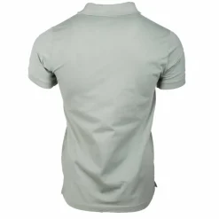 CERRUTI Polo manches courtes coton doux bande logo épaule ballabile Homme VERT Discount