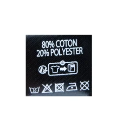 KAPORAL Polo manches longues broderie cote germinal Homme NOIR Discount