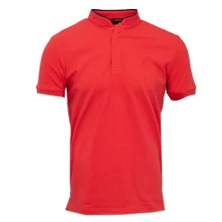 TORRENTE Polo mao manches courtes avec liseré coloré Homme ROUGE Hot
