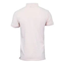 TORRENTE Polo mao manches courtes avec liseré coloré Homme ROSE CLAIR New