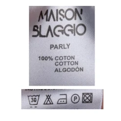 BLAGGIO Polo mariniere en coton pique 100% coton assor 24 parly Homme BLEU FONCE