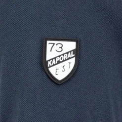 KAPORAL Polo Marlow 5 logo brodé Homme BLEU FONCE Outlet