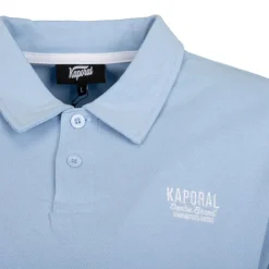 KAPORAL Polo Marlow 5 logo brodé Homme BLEU CLAIR Clearance