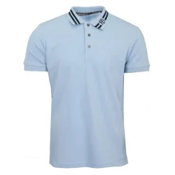 BILL TORNADE Polo mc logo liseret Homme BLEU Outlet
