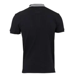 BILL TORNADE Polo mc logo liseret Homme NOIR