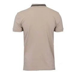 BILL TORNADE Polo mc logo liseret Homme BEIGE Clearance