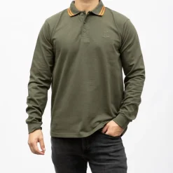 TORRENTE Polo ml liseret 5551 Homme KAKI Outlet