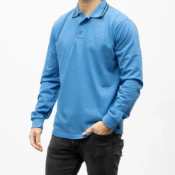 TORRENTE Polo ml liseret 5551 Homme BLEU