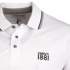 CERRUTI Polo padova mc 18147 Homme BLANC Outlet