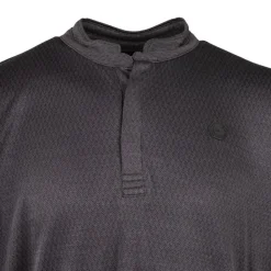 CERRUTI Polo satinée col mao toce Homme GRIS FONCE Outlet