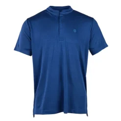 CERRUTI Polo satinée col mao toce Homme BLEU FONCE Hot