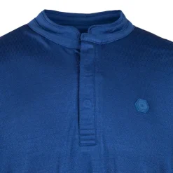 CERRUTI Polo satinée col mao toce Homme BLEU FONCE Hot