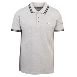 CHEVIGNON Polo sherman logo coloré brodé avec boutons argentés Homme GRIS CLAIR Hot