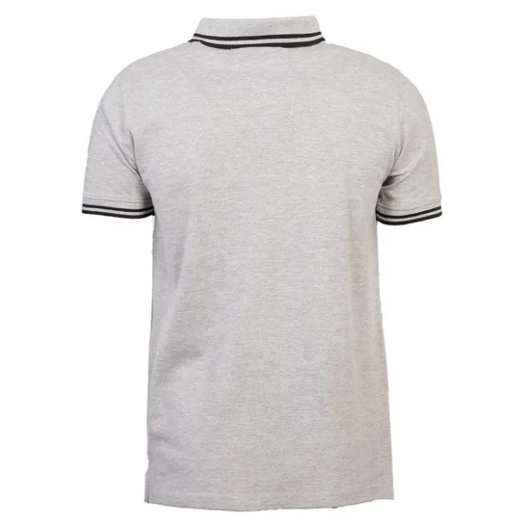 CHEVIGNON Polo sherman logo coloré brodé avec boutons argentés Homme GRIS CLAIR Hot
